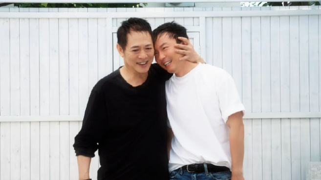时隔30年！李连杰与谢苗“父子”同框
