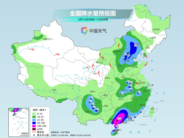 华南江南多地或遭极端台风雨 北方迎大范围降雨和对流天气