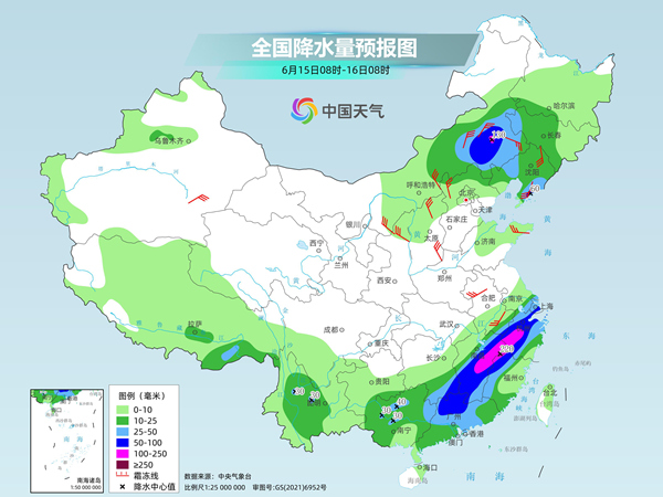 华南江南多地或遭极端台风雨 北方迎大范围降雨和对流天气