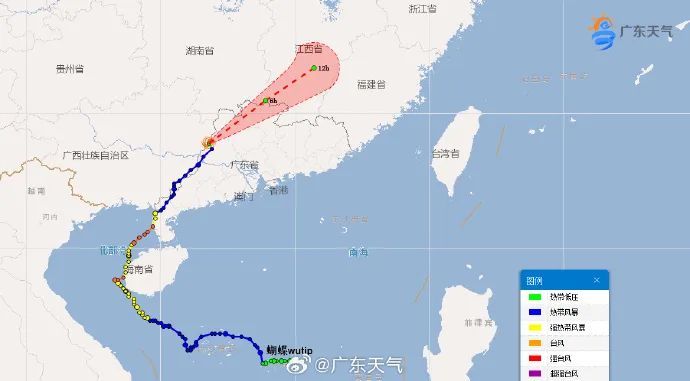 广东一地出现水龙卷！台风“蝴蝶”二次登陆后，今日多地暴雨、雷雨大风预警