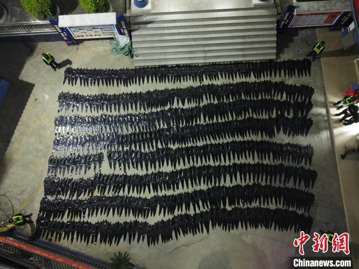 广西边境警方查获598张走私鳄鱼皮制品 广西边境警方查获598张走私鳄鱼皮制品