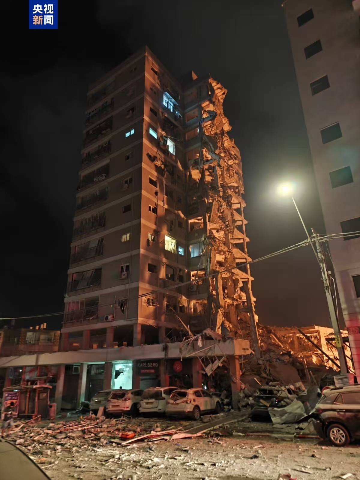 伊朗多枚导弹袭击以色列特拉维夫 多人受伤 伊朗多枚导弹袭击以色列特拉维夫 多人受伤