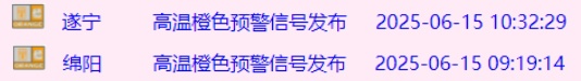 四川多地发布高温橙色预警信号
