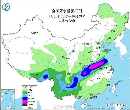 形势转变!18日后大范围强降雨再上线 形势转变!18日后大范围强降雨再上线