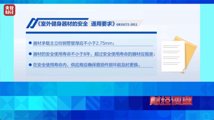 健身不成反伤身?央视曝光偷工减料的公共健身器材 健身不成反伤身?央视曝光偷工减料的公共健身器材