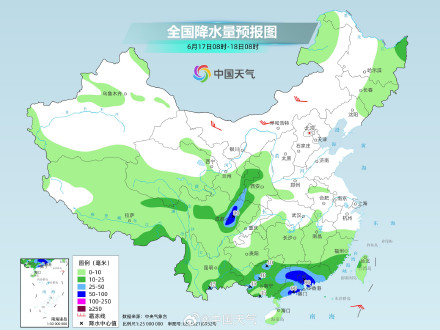 我国降雨将收缩减弱 华南仍有持续降雨 我国降雨将收缩减弱 华南仍有持续降雨