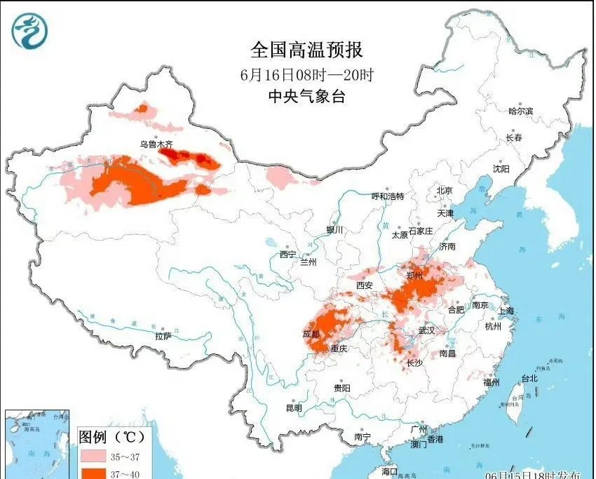 再热2天！河南周三将迎大范围降雨，今天最高温或破40°C
