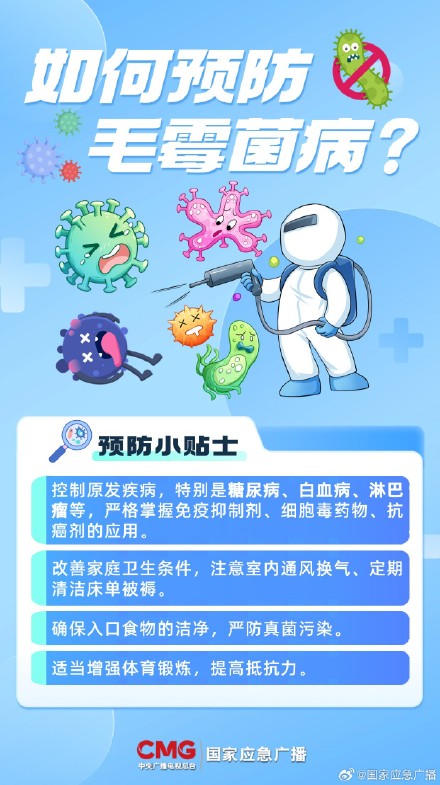 小心毛霉菌病严重或致命