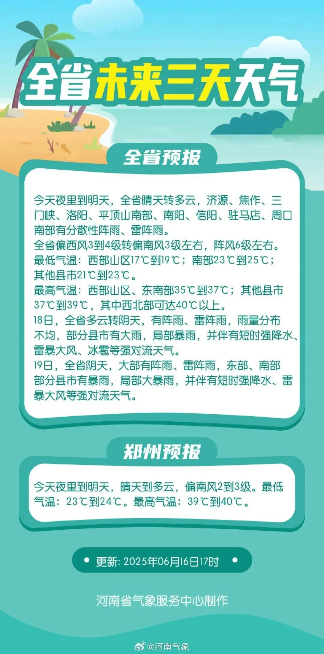 大暴雨!明日抵达河南! 大暴雨!明日抵达河南!