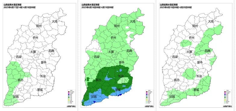 接下来3天，山西高温再来降水猛烈