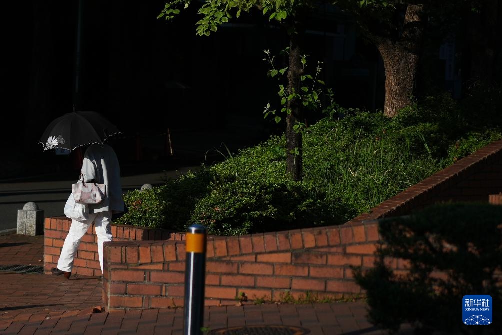日本东京遭遇高温天气 日本东京遭遇高温天气