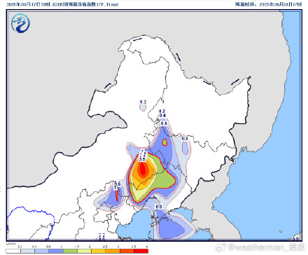 内蒙古、辽宁局地警惕龙卷风 内蒙古、辽宁局地警惕龙卷风
