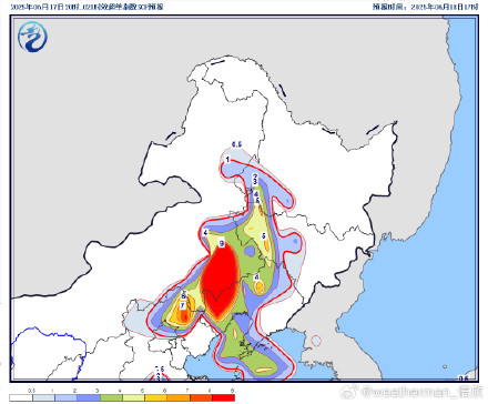 内蒙古、辽宁局地警惕龙卷风 内蒙古、辽宁局地警惕龙卷风
