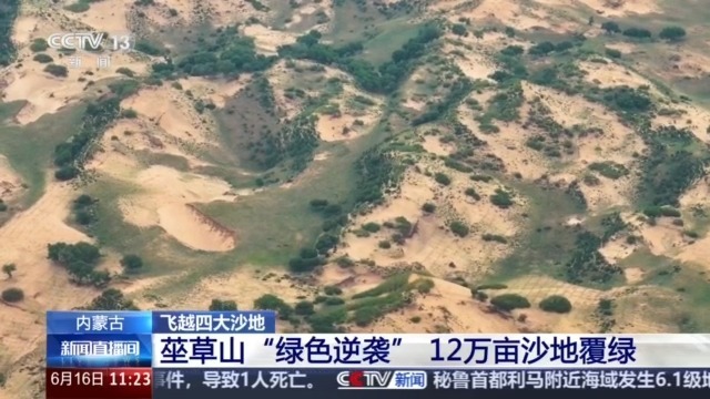 今昔对比瞰变迁 卫星视角带你飞越四大沙地 今昔对比瞰变迁 卫星视角带你飞越四大沙地