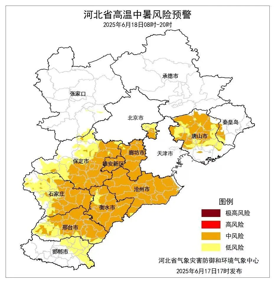 中到大雨+局地暴雨！谨防强对流，河北未来三天…