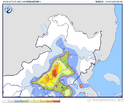 内蒙古、辽宁局地警惕龙卷风 内蒙古、辽宁局地警惕龙卷风