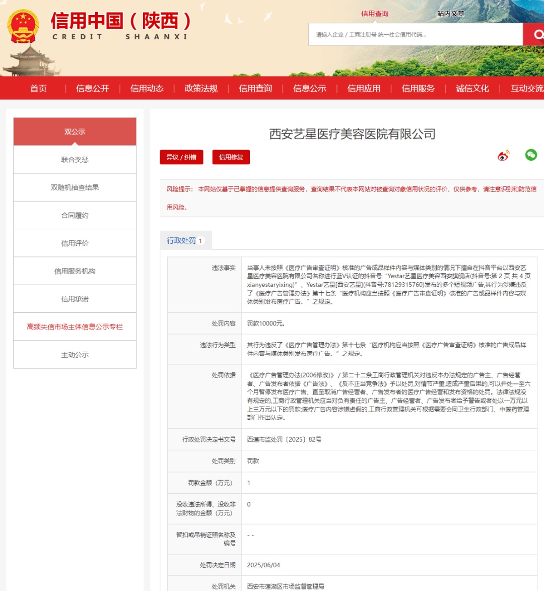 警告,罚款!西安5家医院被查 警告,罚款!西安5家医院被查