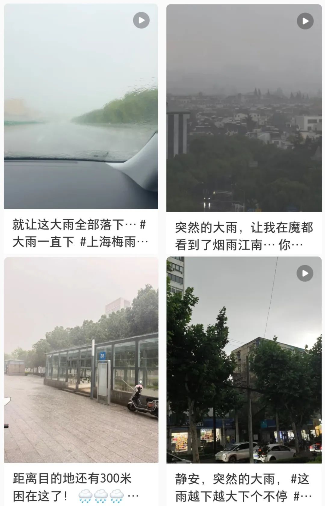 上海此地降水量跻身全国排行榜！暴雨突袭、三预警齐发，你淋到了吗？