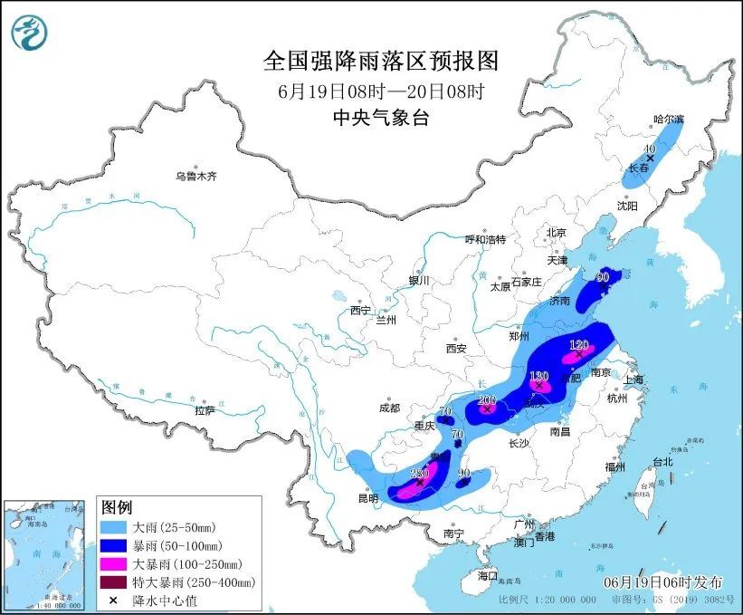 暴雨黄色预警！江淮江汉多地有大暴雨！谨防强对流天气