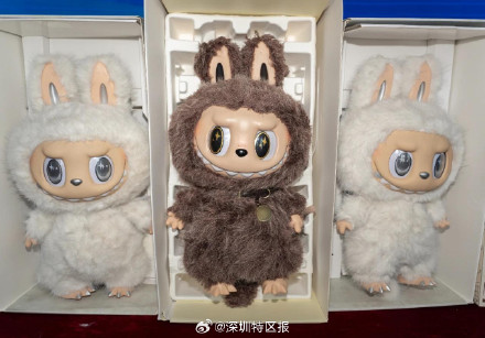 连续三起!海关共查获两万多个山寨LABUBU 连续三起!海关共查获两万多个山寨LABUBU
