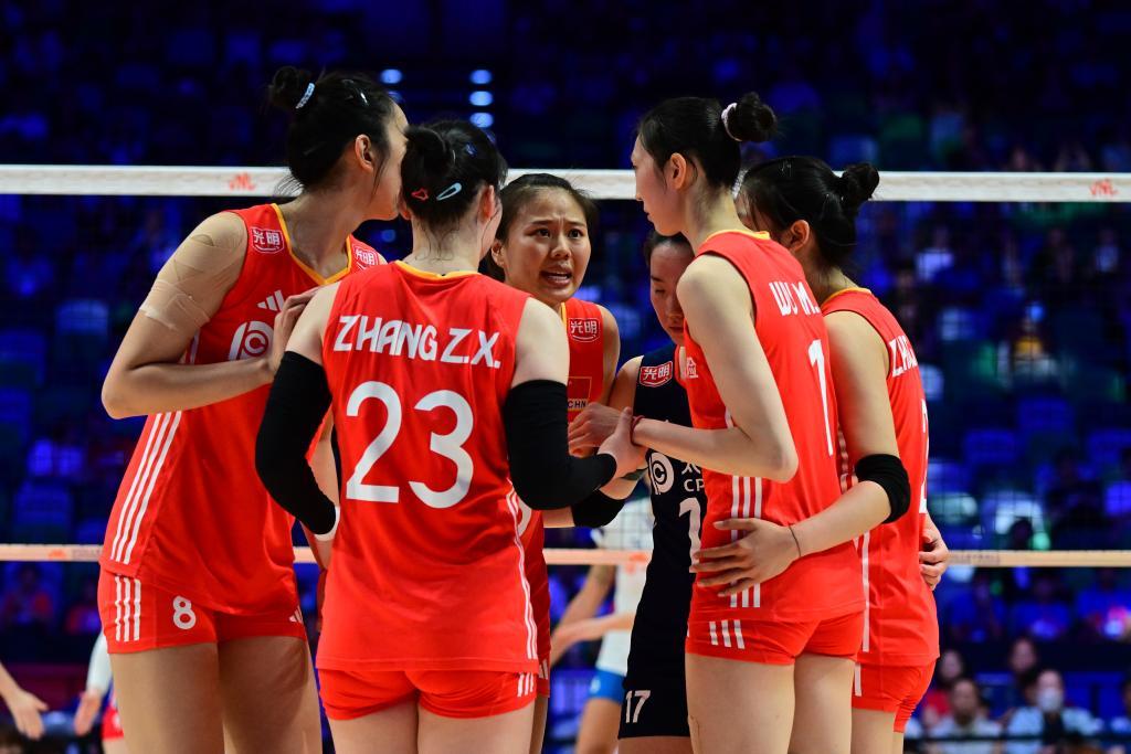 世界女排联赛香港站中国队首战力克捷克队 世界女排联赛香港站中国队首战力克捷克队