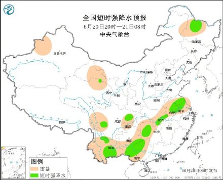 苏皖豫鄂湘等地有强降雨 警惕暴雨后的山洪和地质灾害 苏皖豫鄂湘等地有强降雨 警惕暴雨后的山洪和地质灾害