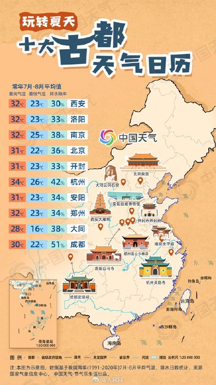 从草原到海岛,中国最凉爽的暑假在哪里 从草原到海岛,中国最凉爽的暑假在哪里