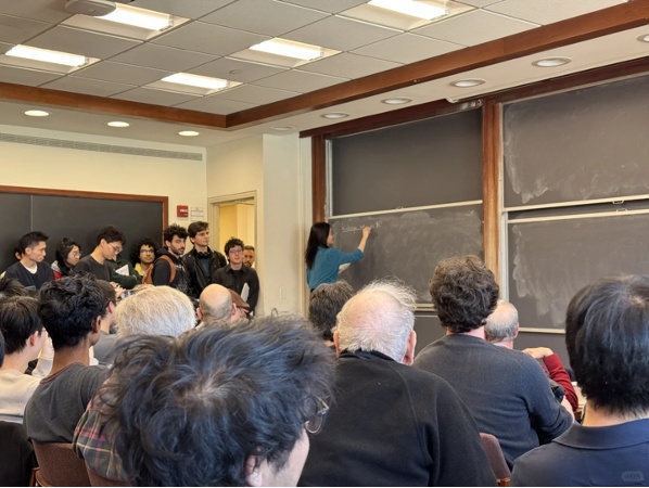 韦东奕连听3天讲座,这位女教授该有多厉害? 韦东奕连听3天讲座,这位女教授该有多厉害?