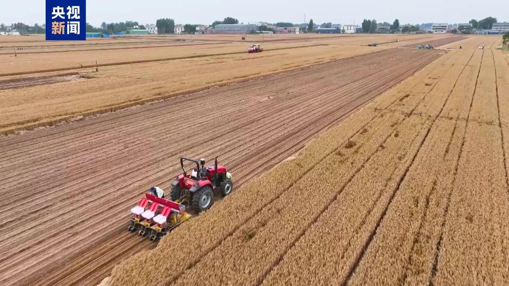 累计播种面积8821万亩 河南夏播基本结束 累计播种面积8821万亩 河南夏播基本结束