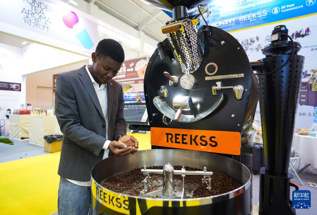 在南博会上感受云南咖啡独特魅力 在南博会上感受云南咖啡独特魅力