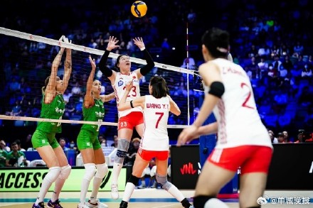 中国女排战胜保加利亚队,取得两连胜 中国女排战胜保加利亚队,取得两连胜