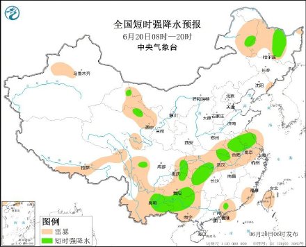 苏皖豫鄂湘等地有强降雨 警惕暴雨后的山洪和地质灾害 苏皖豫鄂湘等地有强降雨 警惕暴雨后的山洪和地质灾害