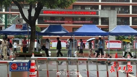 2025年武汉中考今日开考，学生自信从容赴考场