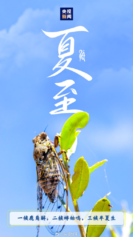 迎接!今日10时42分夏至 迎接!今日10时42分夏至