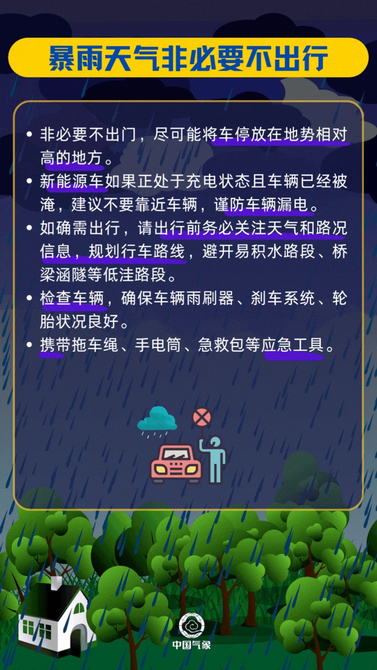 暴雨!大暴雨!贵州多地强降雨频繁,提前做好防御 暴雨!大暴雨!贵州多地强降雨频繁,提前做好防御