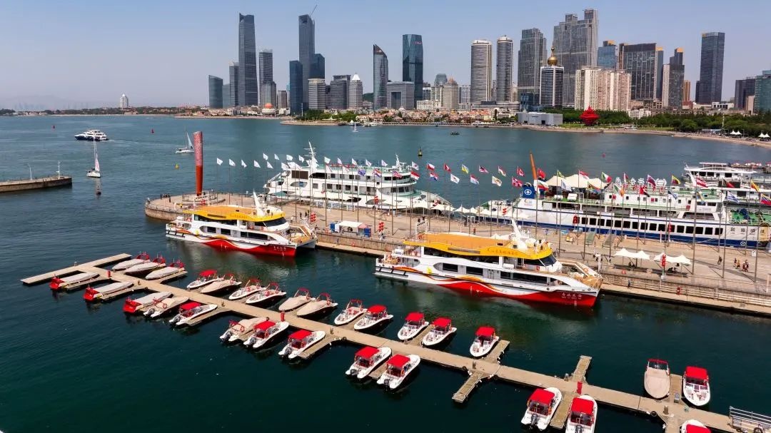 两艘游船正式交付！青岛这些网红航线“上新”了→