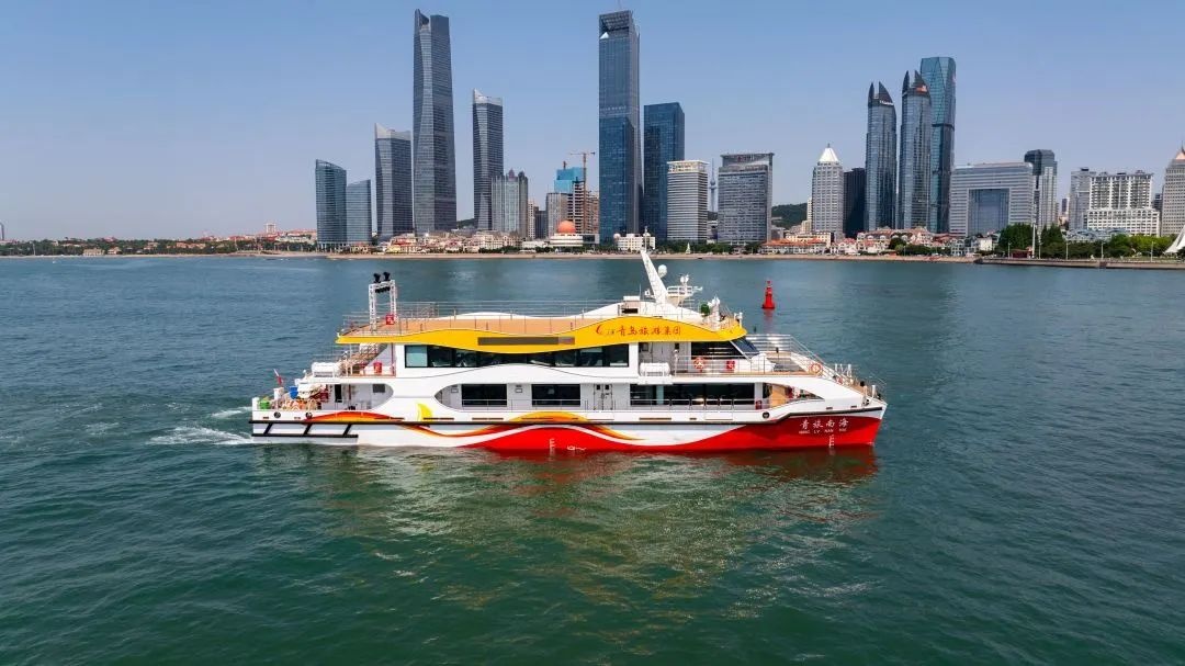 两艘游船正式交付！青岛这些网红航线“上新”了→