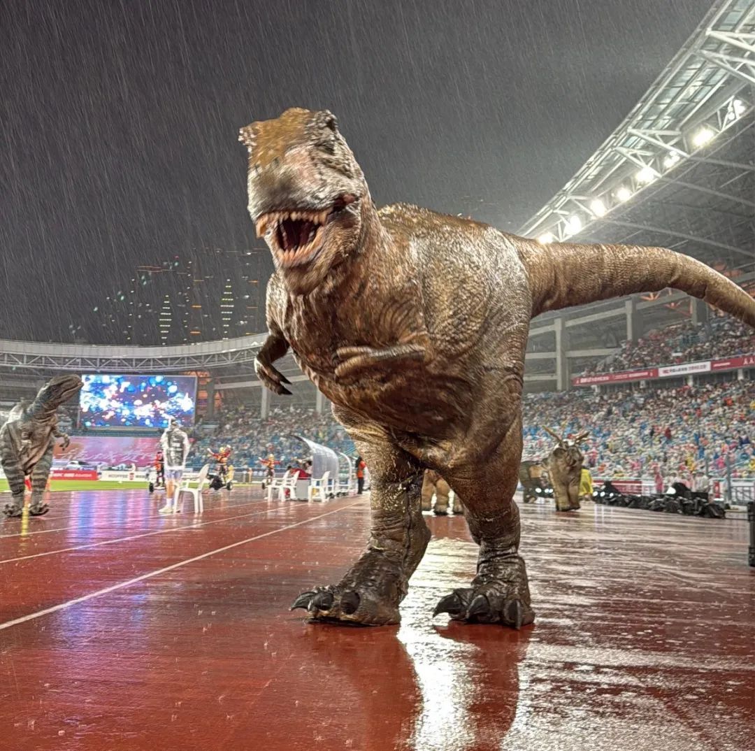 苏超累倒一只恐龙