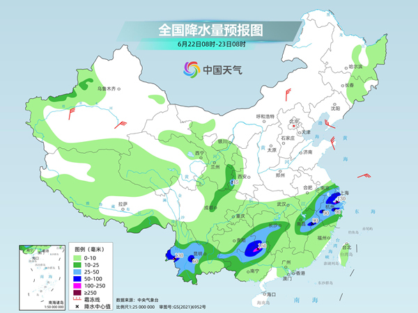 南方强降雨持续需警惕暴雨叠加致灾 华北高温发展华南闷热 南方强降雨持续需警惕暴雨叠加致灾 华北高温发展华南闷热