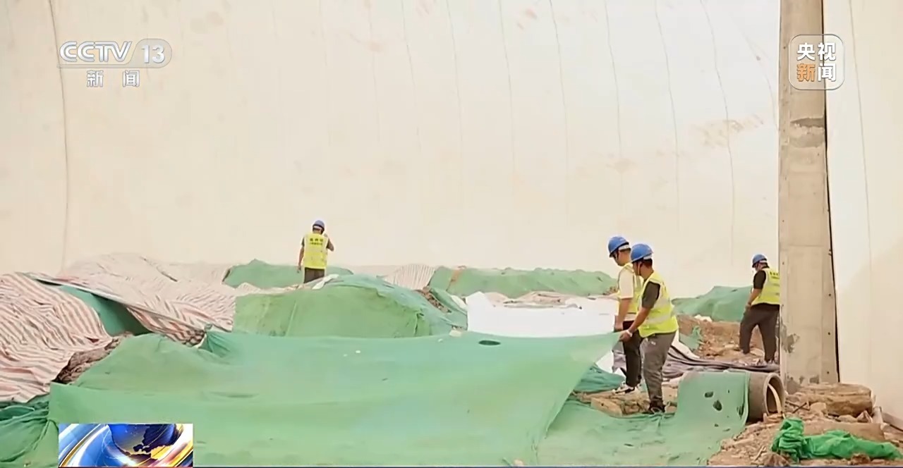 施工也有静音模式 揭秘城市“巨型抱枕”里的黑科技 施工也有静音模式 揭秘城市“巨型抱枕”里的黑科技