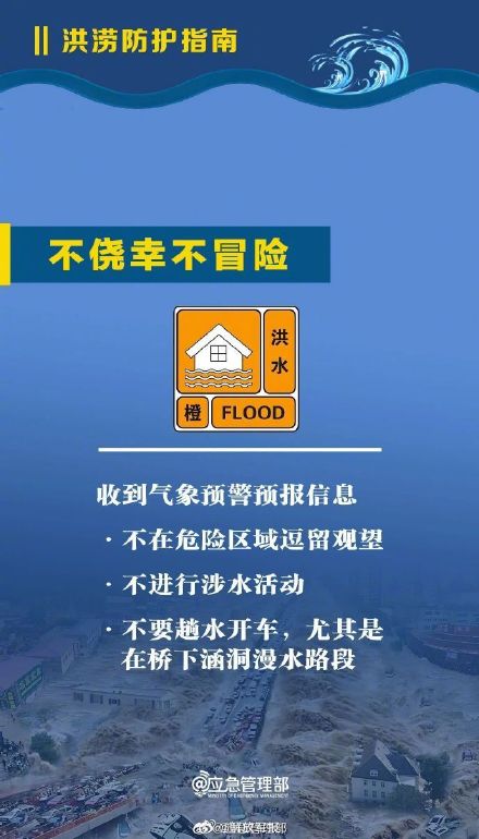 转存收藏！洪涝防护指南