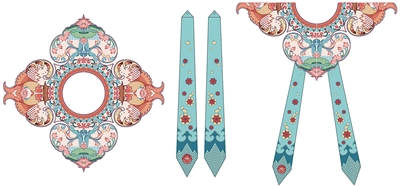 肩头“彩云”之美