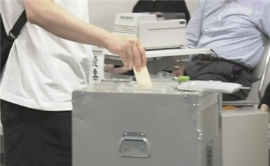 日本东京都议会选举进行投票 日本东京都议会选举进行投票