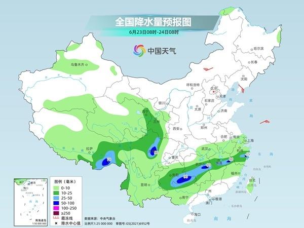 南方强降雨持续,夏至后南北方都将有高温天气 南方强降雨持续,夏至后南北方都将有高温天气