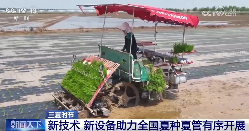 “新”潮澎湃勾勒活力“三夏耕作图” 田间地头满满“科技范儿”