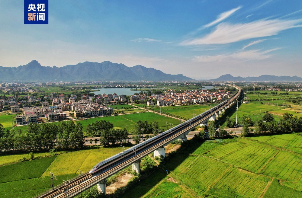 沪昆高铁杭长段完成时速350公里提速试验 沪昆高铁杭长段完成时速350公里提速试验