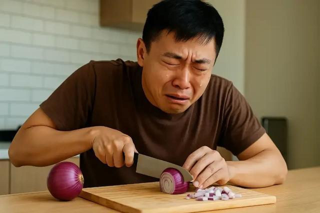 洋葱为何切得你热泪盈眶？科学家终于解开这个厨房难题