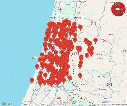 以色列监测到伊朗射来导弹 以色列监测到伊朗射来导弹