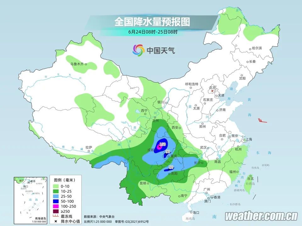银川本周降水频繁，最高气温将跌至24℃！