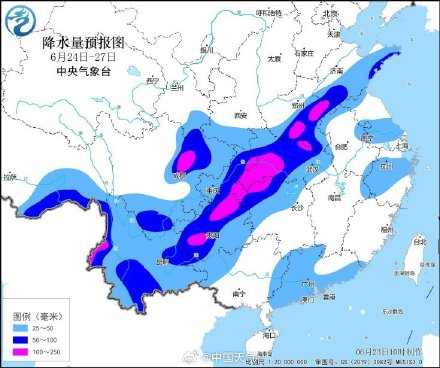 新一轮较强降雨明晚上线 25日至26日为降雨集中时段 新一轮较强降雨明晚上线 25日至26日为降雨集中时段